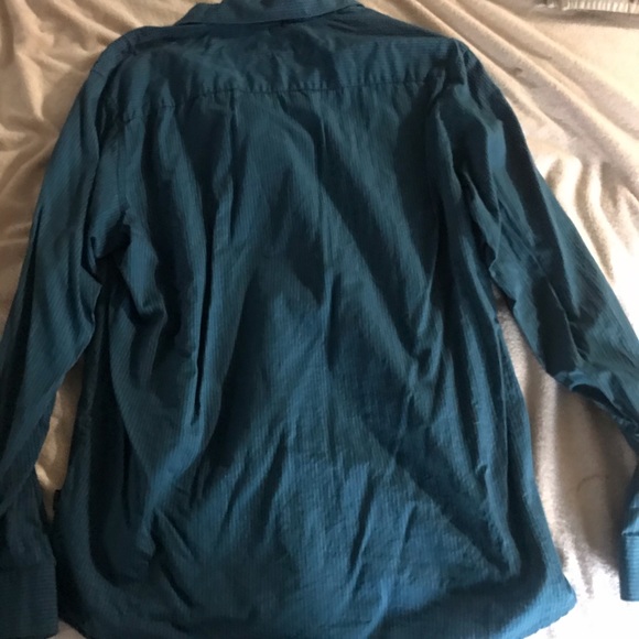 Blue Calvin Klein Dress Shirt - Picture 2 of 3